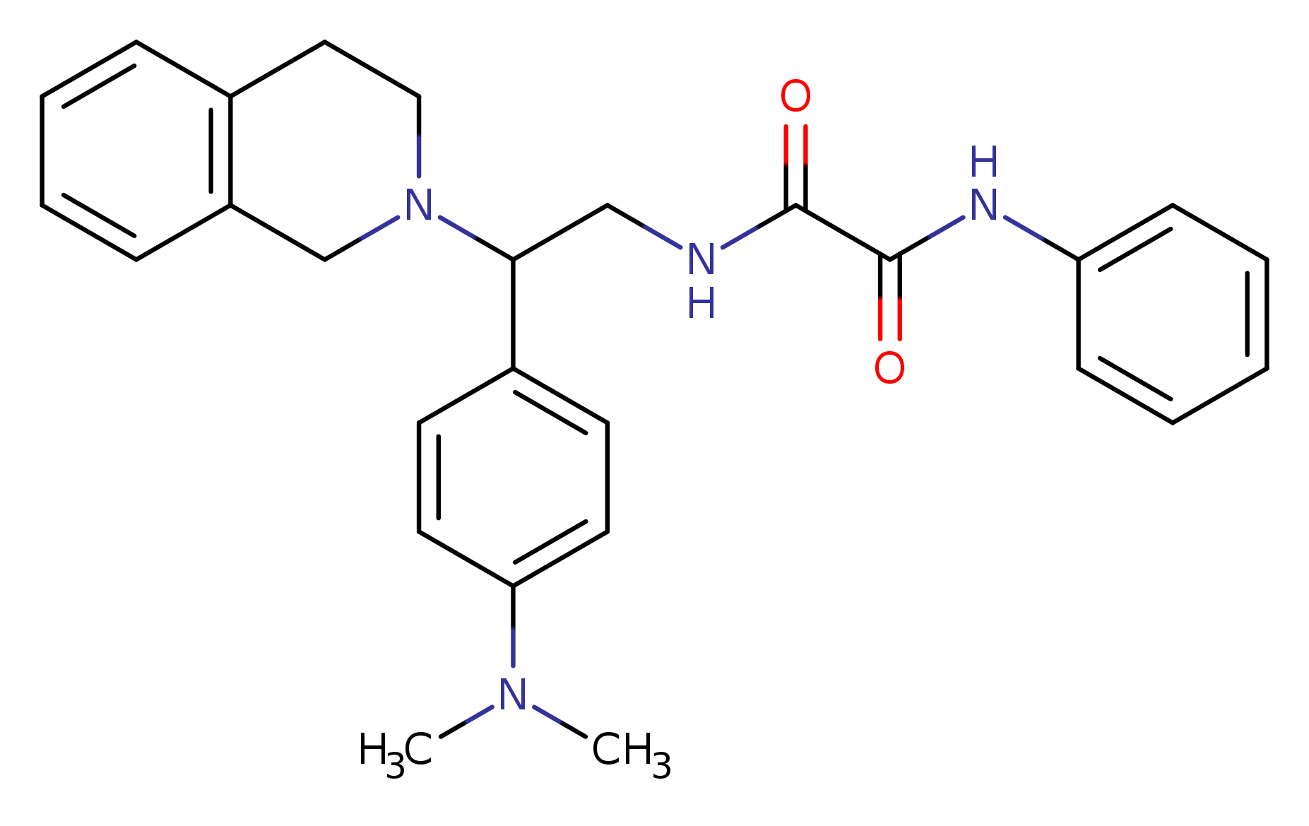 N-{2-[4-(dimethylamino)phenyl]-2-(1,2,3,4-tetrahydroisoquinolin-2-yl)ethyl}-N'-phenylethanediamide