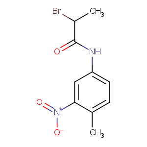 2-Bromo-N-(4-methyl-3-nitrophenyl)propanamide