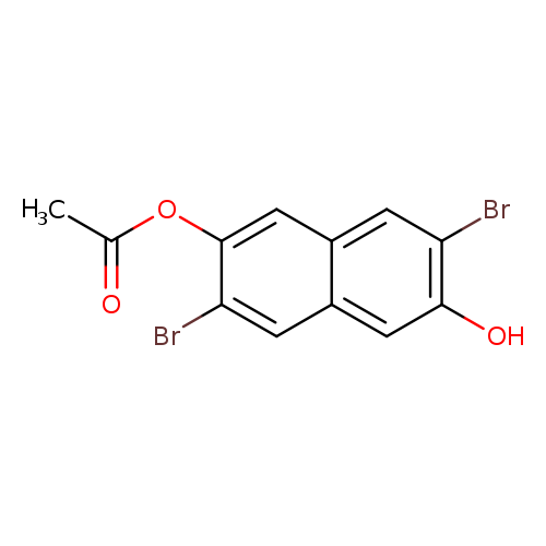 3,7-Dibromo-6-hydroxy-2-naphthylAcetate