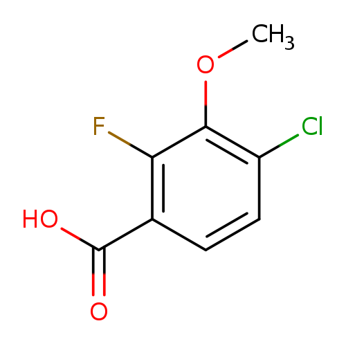 Benzoic acid, 4-chloro-2-fluoro-3-methoxy-