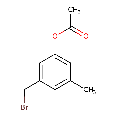 3-(bromomethyl)-5-methylphenyl acetate