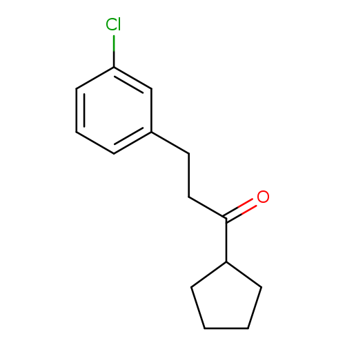2-(3-Chlorophenyl)ethyl cyclopentyl ketone