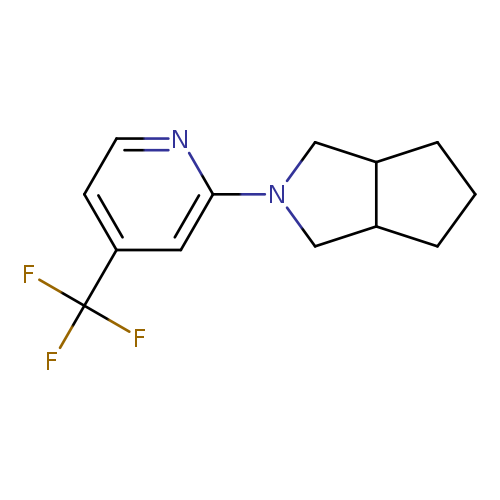2-{octahydrocyclopenta[c]pyrrol-2-yl}-4-(trifluoromethyl)pyridine