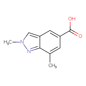 2,7-dimethyl-2H-indazole-5-carboxylic acid