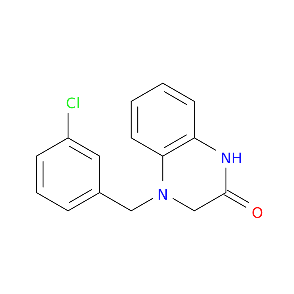 4-[(3-chlorophenyl)methyl]-1,2,3,4-tetrahydroquinoxalin-2-one