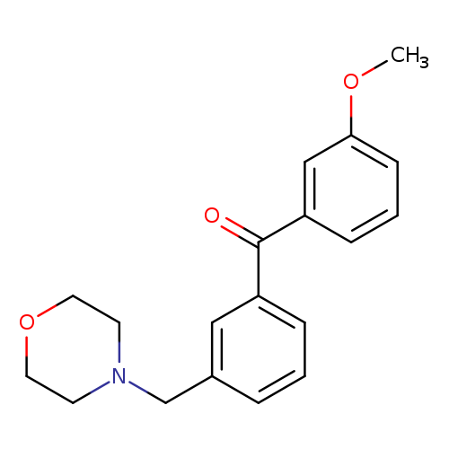 3-Methoxy-3'-morpholinomethyl benzophenone