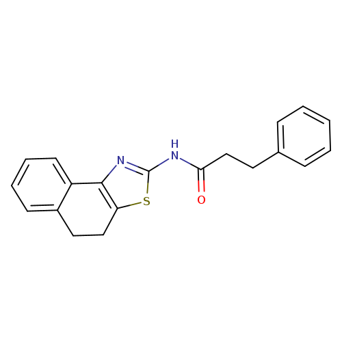 Benzenepropanamide, N-(4,5-dihydronaphtho[1,2-d]thiazol-2-yl)-