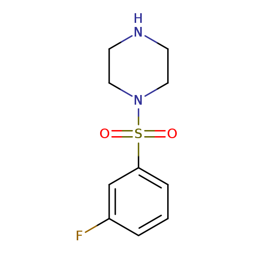 1-(3-Fluoro-benzenesulfonyl)-piperazine