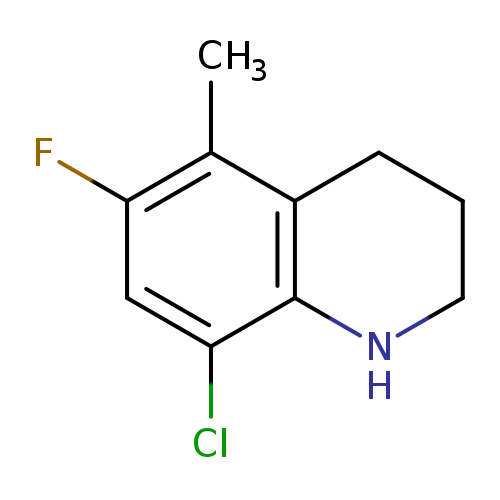 8-chloro-6-fluoro-5-methyl-1,2,3,4-tetrahydroquinoline