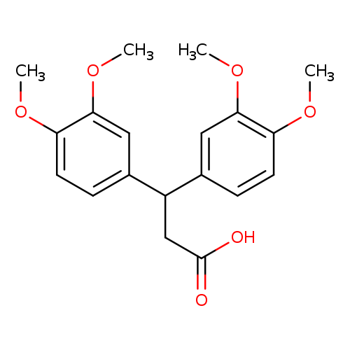 3,3-Bis(3,4-dimethoxyphenyl)propanoic acid
