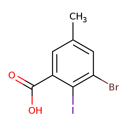 3-Bromo-2-iodo-5-methylbenzoic acid