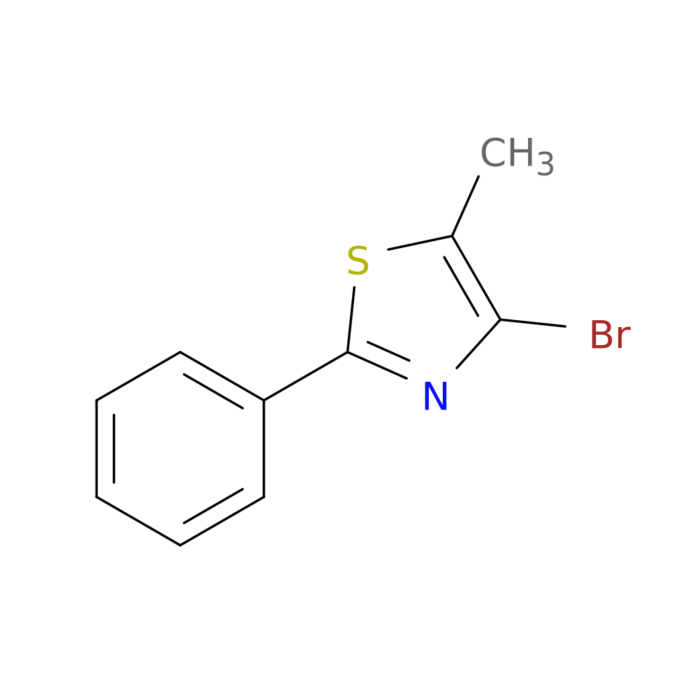4-Bromo-5-methyl-2-phenylthiazole