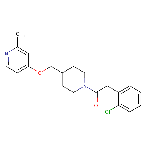 2-(2-chlorophenyl)-1-(4-{[(2-methylpyridin-4-yl)oxy]methyl}piperidin-1-yl)ethan-1-one