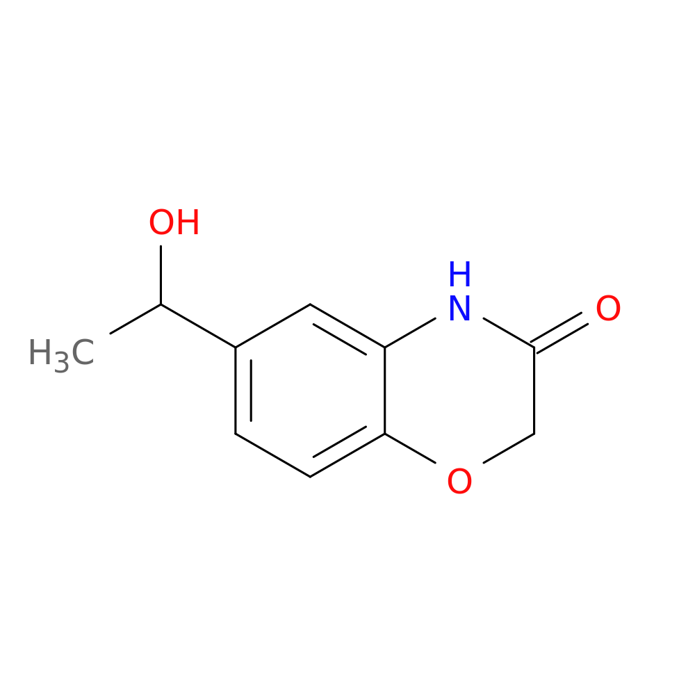 6-(1-Hydroxyethyl)-3,4-dihydro-2H-1,4-benzoxazin-3-one