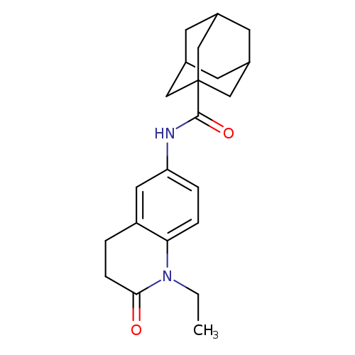 N-(1-ethyl-2-oxo-1,2,3,4-tetrahydroquinolin-6-yl)adamantane-1-carboxamide