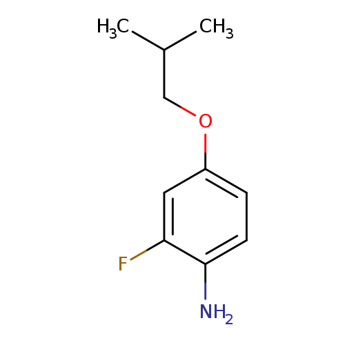 Benzenamine, 2-fluoro-4-(2-methylpropoxy)- (9CI)