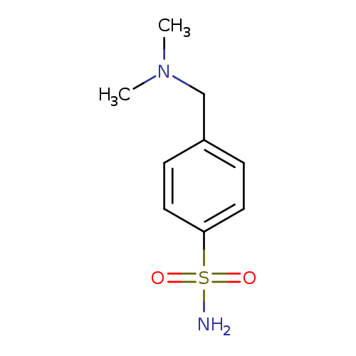 4-[(dimethylamino)methyl]benzene-1-sulfonamide