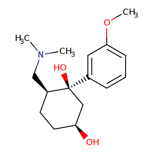 AXOMADOL,6-DIMETHYLAMINOMETHYL-1-(3-METHOXY-PHENYL)-CYCLOHEXANE-1,3-DIOL