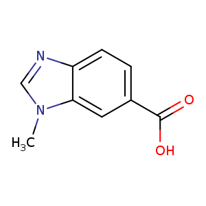 1H-Benzimidazole-6-carboxylicacid,1-methyl-(9CI)