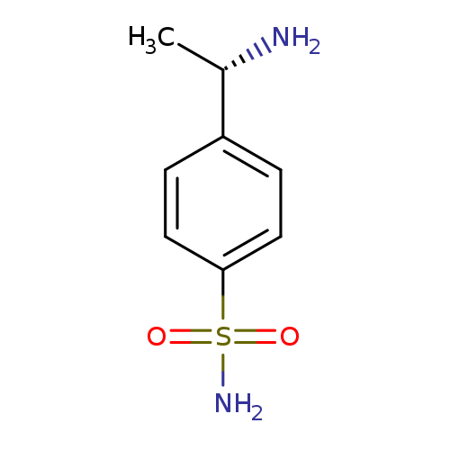4-[(1S)-1-aminoethyl]benzene-1-sulfonamide