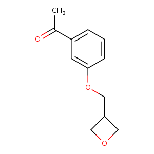 1-[3-(Oxetan-3-ylmethoxy)phenyl]ethan-1-one