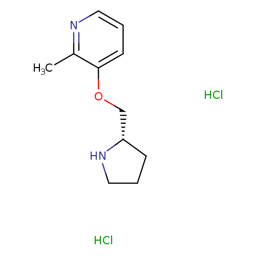 2-Methyl-3-[(2S)-2-pyrrolidinylmethoxy]-pyridineDihydrochloride