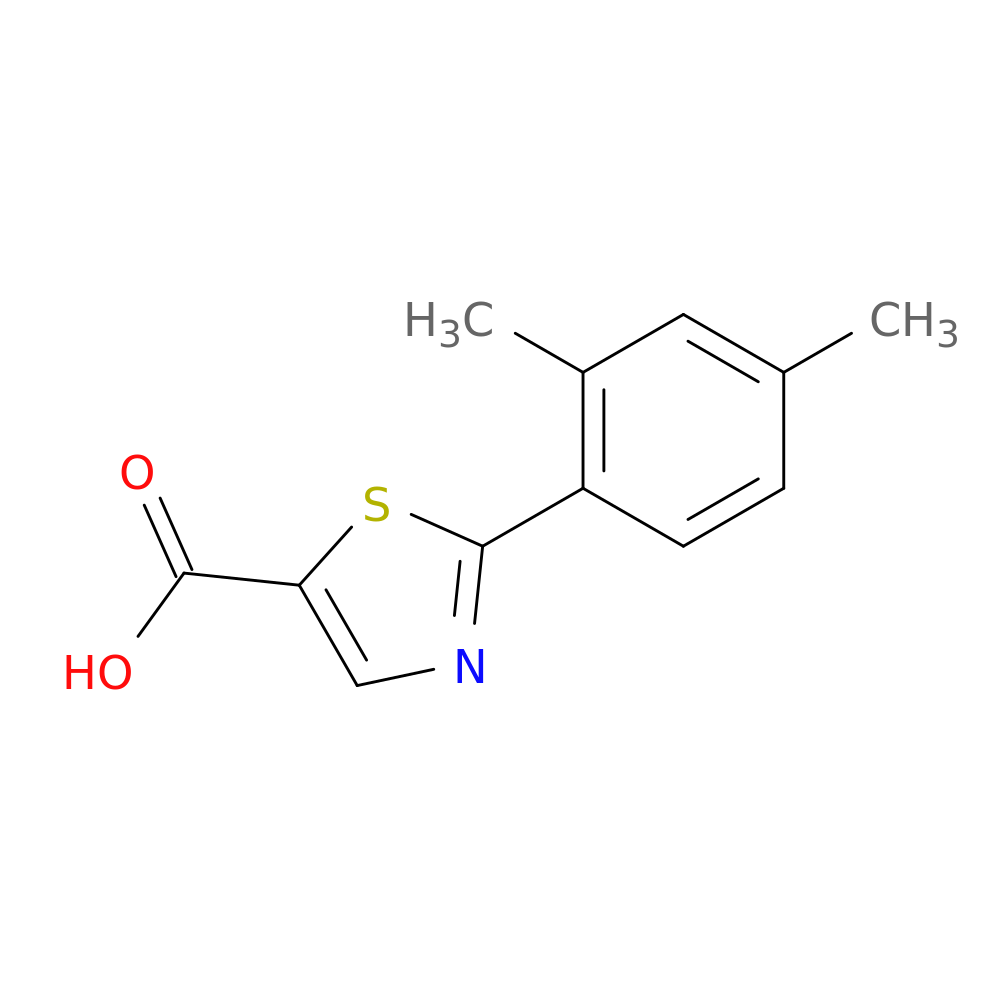2-(2,4-dimethylphenyl)-1,3-thiazole-5-carboxylic acid
