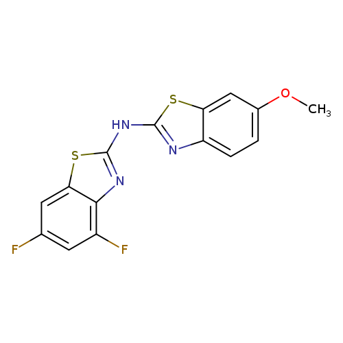 4,6-difluoro-N-(6-methoxy-1,3-benzothiazol-2-yl)-1,3-benzothiazol-2-amine