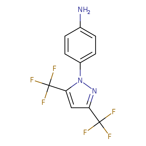 Benzenamine, 4-[3,5-bis(trifluoromethyl)-1H-pyrazol-1-yl]-