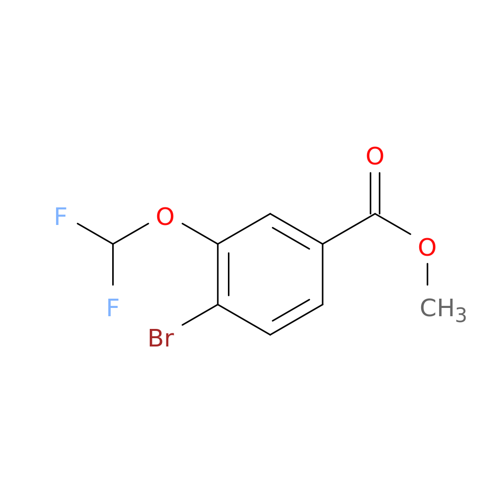 Methyl 4-bromo-3-(difluoromethoxy)benzoate
