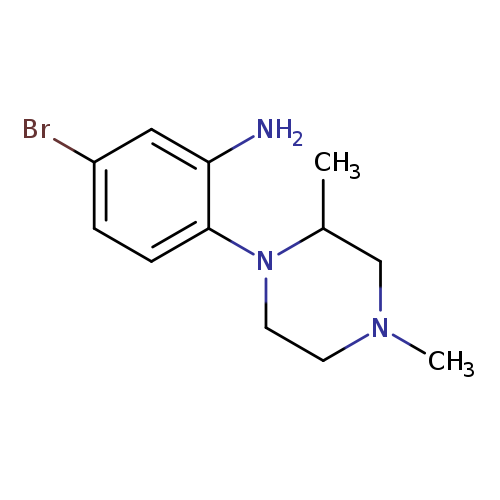 5-bromo-2-(2,4-dimethylpiperazin-1-yl)aniline
