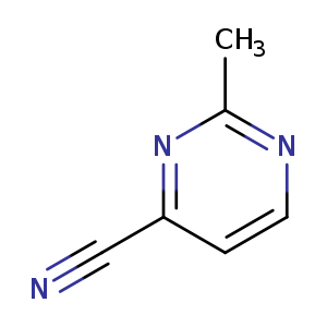 4-Pyrimidinecarbonitrile, 2-methyl- (9CI)