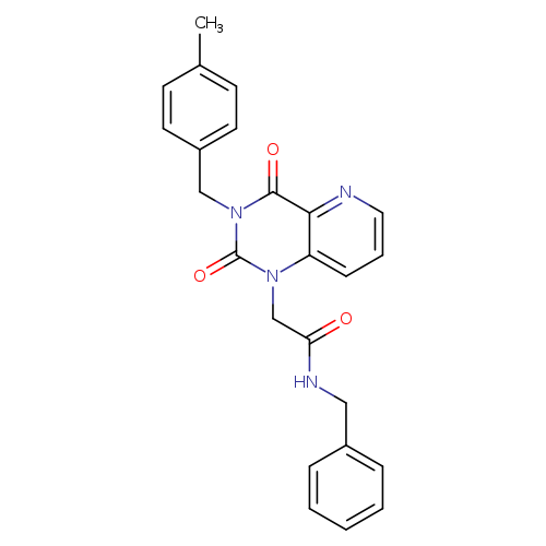 N-benzyl-2-{3-[(4-methylphenyl)methyl]-2,4-dioxo-1H,2H,3H,4H-pyrido[3,2-d]pyrimidin-1-yl}acetamide