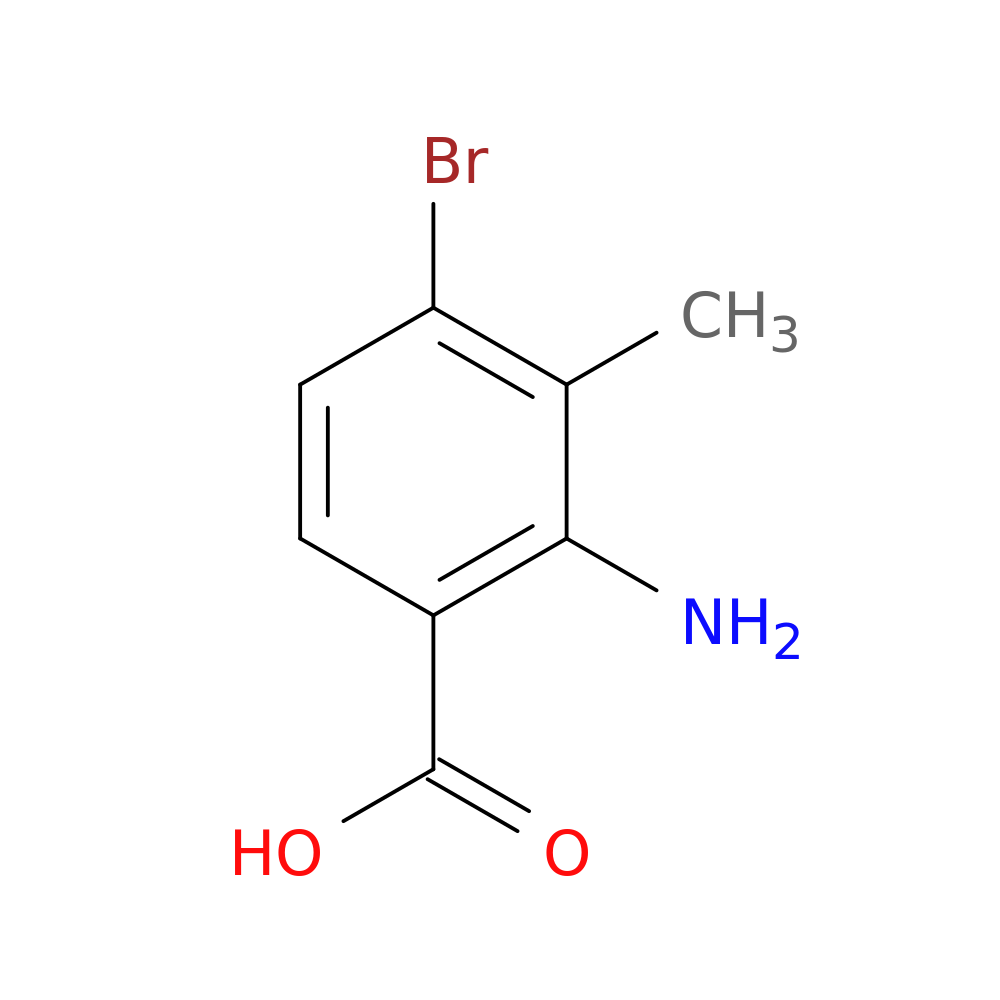 2-Amino-4-bromo-3-methylbenzoic acid