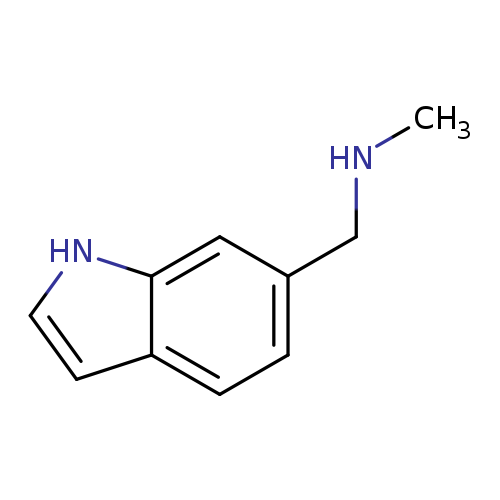 1-(1H-indol-6-yl)-N-methylmethanamine