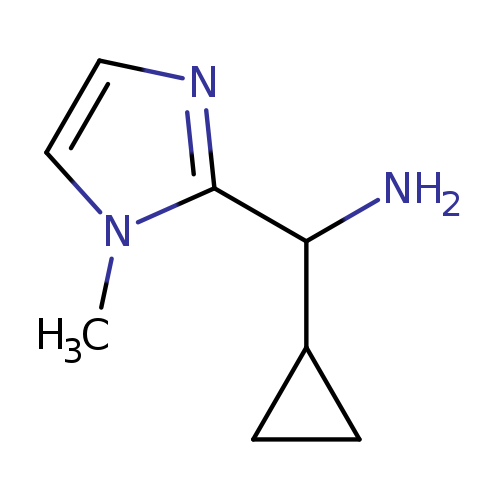 1-Cyclopropyl-1-(1-methyl-1H-imidazol-2-yl)methanamine