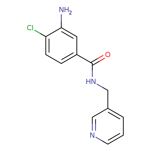 3-Amino-4-chloro-n-(3-pyridylmethyl)benzamide