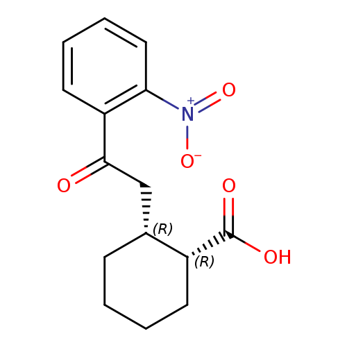 cis-2-[2-Oxo-2-(2-nitrophenyl)ethyl]cyclohexane-1-carboxylic acid