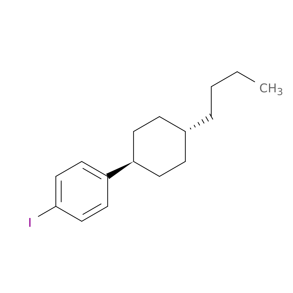 1-(TRANS-4-N-BUTYLCYCLOHEXYL)-4-IODOBENZENE