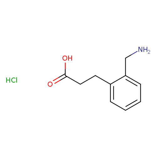 3-(2-(aminomethyl)phenyl)propanoic acid hydrochloride