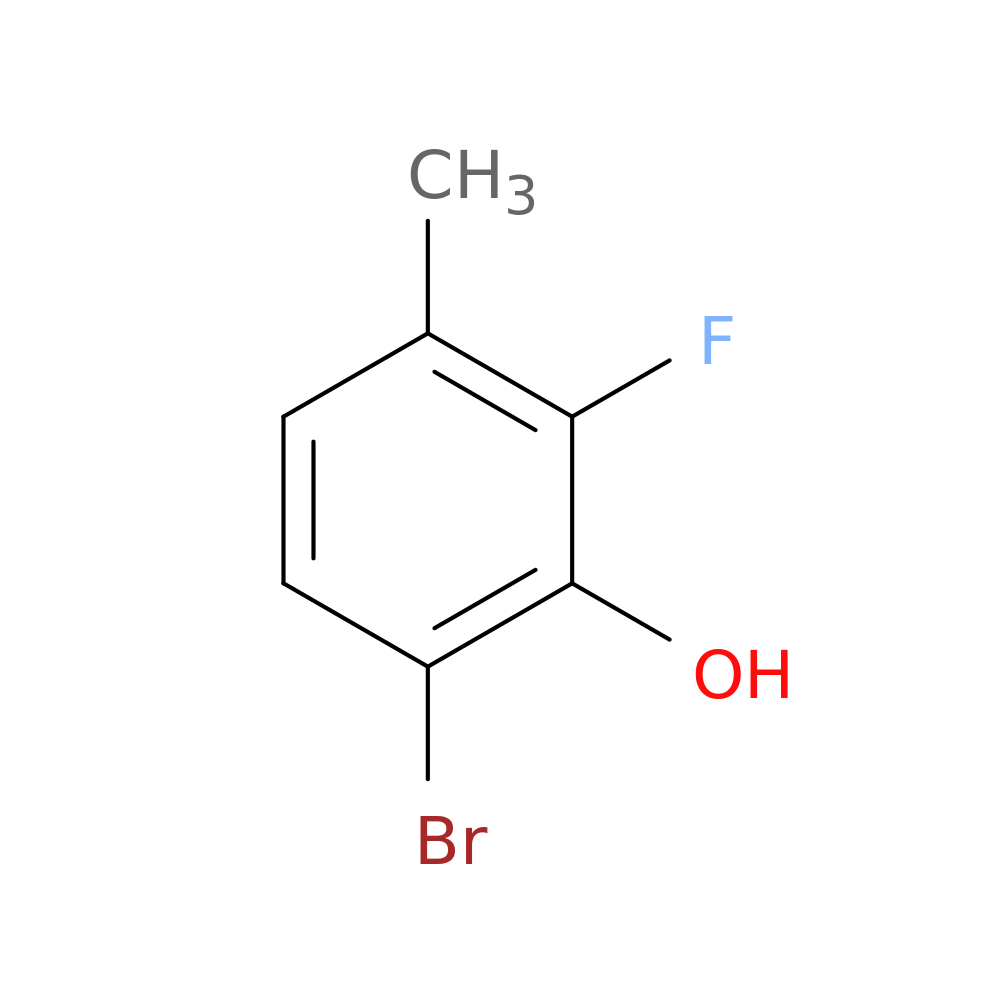 6-Bromo-2-fluoro-3-methylphenol