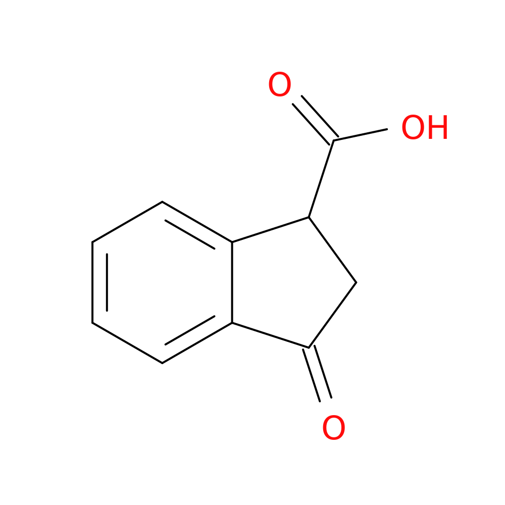 3-Oxoindan-1-carboxylic acid