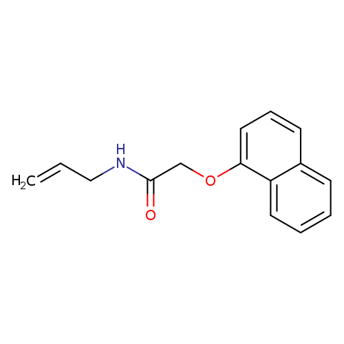 2-(naphthalen-1-yloxy)-N-(prop-2-en-1-yl)acetamide