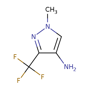 1H-Pyrazol-4-amine, 1-methyl-3-(trifluoromethyl)-