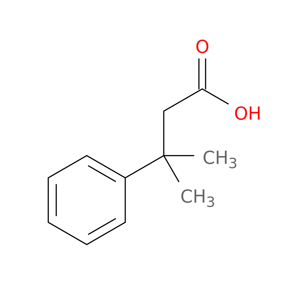 3-methyl-3-phenylbutanoic acid