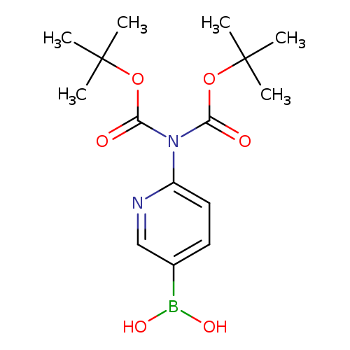 6-(Bis(tert-butoxycarbonyl)amino)pyridin-3-ylboronic acid