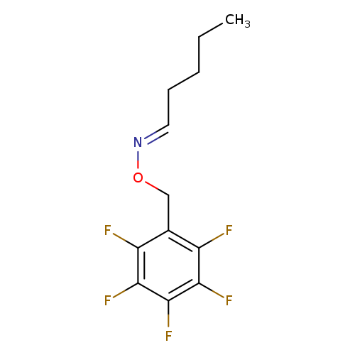 Valeraldehyde-O-pentafluorophenylmethyl-oxime