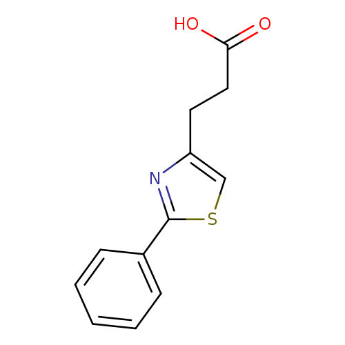 3-(2-Phenyl-1,3-thiazol-4-yl)propanoic acid