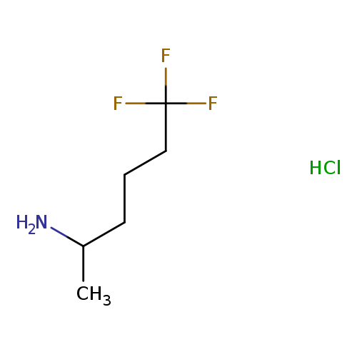 6,6,6-Trifluorohexan-2-amine hydrochloride