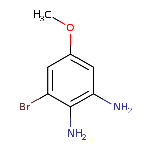 3-Bromo-5-methoxybenzene-1,2-diamine